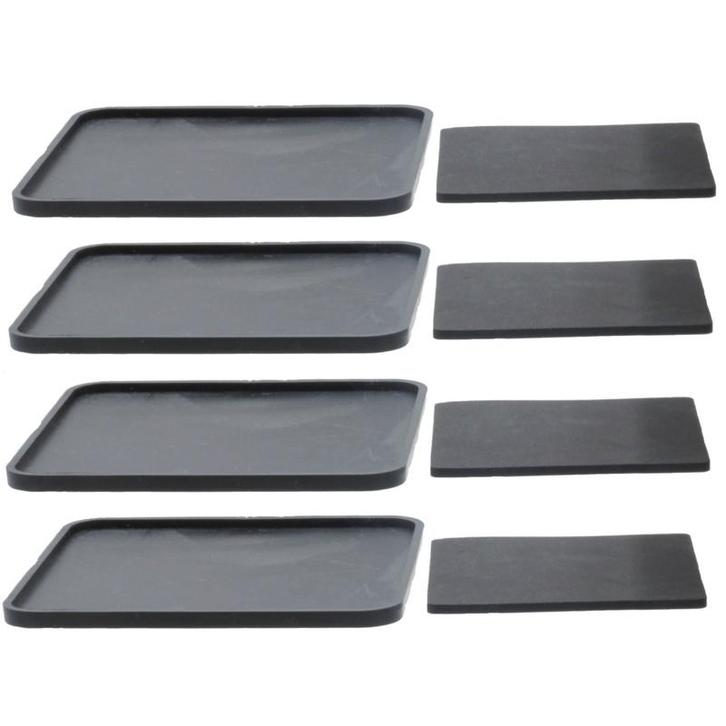 Set anti-slip bodems en schuimplaatjes ZWART, Diversen, Verpleegmiddelen, Ophalen of Verzenden