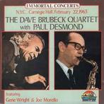cd - The Dave Brubeck Quartet - N.Y.C., Carnegie Hall, Fe..., Zo goed als nieuw, Verzenden