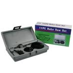 Topgear Gatenzaagset - 11-delig - Voor Hout en Metaal - I..., Doe-het-zelf en Verbouw, Gereedschap | Boormachines, Ophalen of Verzenden