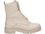 Guess Olone - Veterboots - Wit Leer - Maat 41, Verzenden, Zo goed als nieuw