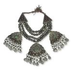 Begin 20e eeuw Afghaans/Kuchi laagwaardig zilveren grote, Antiek en Kunst