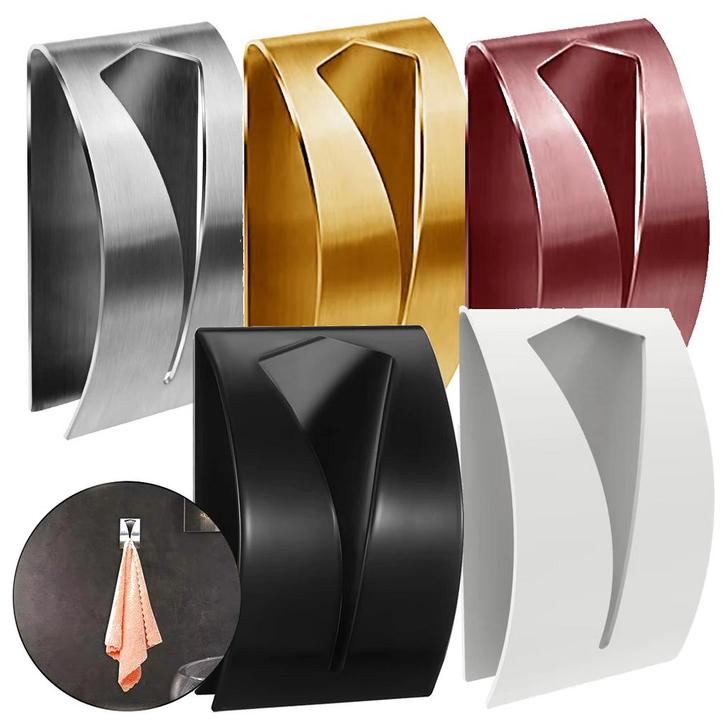 Handdoekhaakjes RVS Design zelfklevend - diverse kleuren, Huis en Inrichting, Keuken | Keukenbenodigdheden, Nieuw, Verzenden