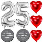 Hulde aan het 25-jarig bruidspaar bord met 3 rode harten, Verzenden, Nieuw, Versiering, Geboorte of Huwelijk