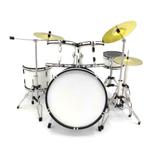 Miniatuur decoratief wit drumstel, Ophalen of Verzenden, Nieuw, Overige typen