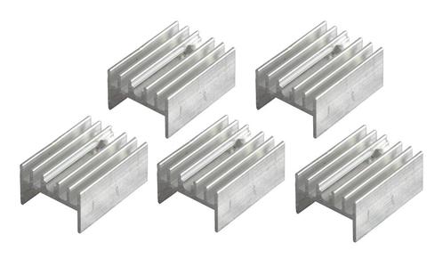 TO-220 koel profiel 20&deg;C/W - 5 stuks, Hobby en Vrije tijd, Elektronica-componenten, Verzenden