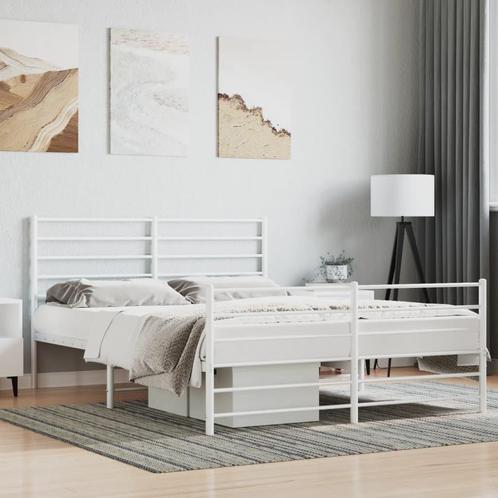Bedframe Wit 140x190: Stevig & Stijlvol! Retourdeal -35%, Huis en Inrichting, Slaapkamer | Bedden, 140 cm, 190 cm of minder, Wit