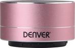 Denver BTS-32 Roze - Draadloze Bluetooth Speaker, Audio, Tv en Foto, Luidsprekers, Zo goed als nieuw, Verzenden