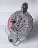 Oud-Romeins, Keizerrijk Terracotta lamp, Antiek en Kunst