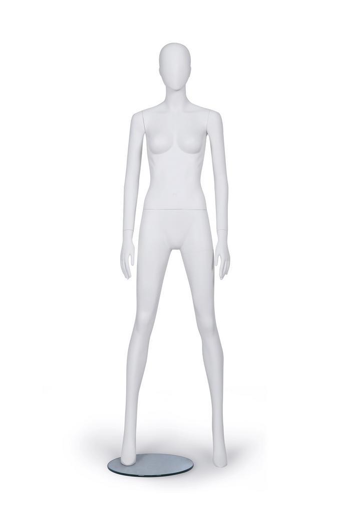 Faceless etalagepop dame wit GAGA03-MW EX RENTAL, Zakelijke goederen, Kantoor en Winkelinrichting | Winkel en Inventaris