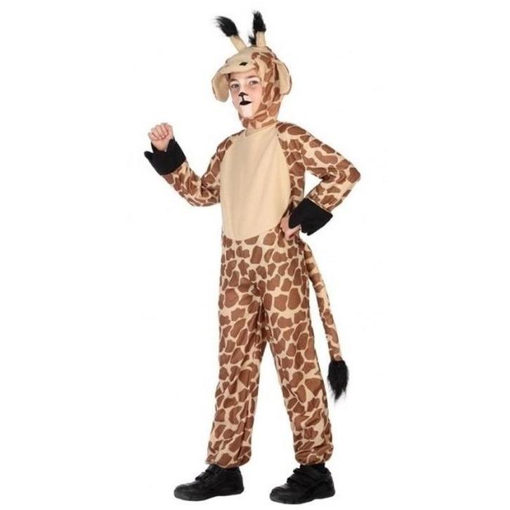 Giraffe onesie verkleedset voor kinderen - Dieren onesies, Kinderen en Baby's, Carnavalskleding en Verkleedspullen, Ophalen of Verzenden