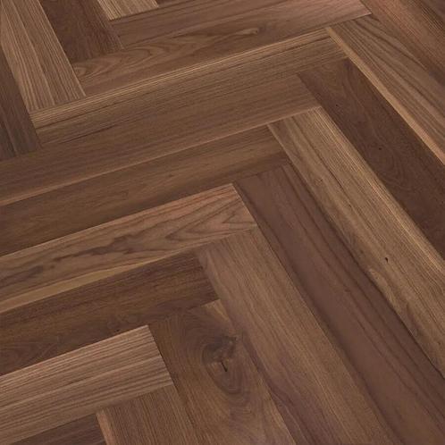 MeisterParquet Longlife PS 500 Amerikaanse Notelaar Levendig, Huis en Inrichting, Stoffering | Vloerbedekking, Parket, Bruin, Nieuw