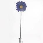 Gerbera 54 cm Blauw/Zwart Zijden bloemen / st, Huis en Inrichting, Woonaccessoires | Kunstplanten en Kunstbloemen, Ophalen of Verzenden