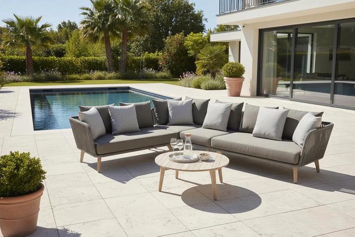 4 Seasons Outdoor Santander loungeset met Gabor tafel 90cm |, Tuin en Terras, Tuinsets en Loungesets, Ophalen of Verzenden