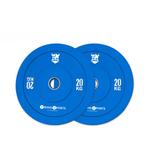 Compacte bumper plate 20 kg - Veilig en efficiënt voor fi.., Ophalen of Verzenden, Nieuw