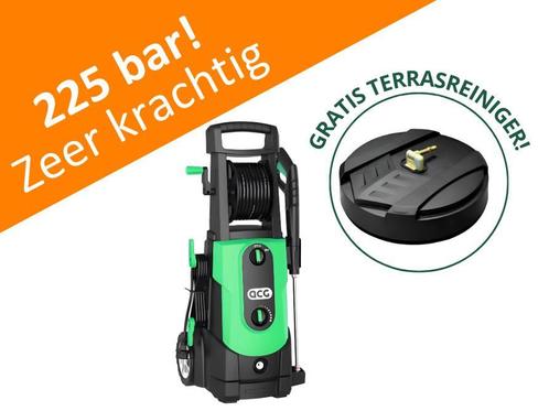 ACTIE: hogedrukreiniger, krachtig! MET GRATIS TERRASREINIGER, Tuin en Terras, Hogedrukreinigers, Met autostop en -start, Elektrisch