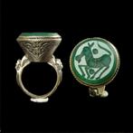 Ottomaanse Rijk Ring, steendiepdruk met paard  (Zonder