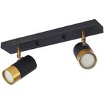 LED Plafondspot - Brinton Tronta - GU10 Fitting - 2-lichts -, Huis en Inrichting, Lampen | Spots, Metaal of Aluminium, Nieuw, Ophalen of Verzenden