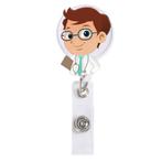 Fako Bijoux® - Badgehouder - Sleutel Houder - Rolspeld -, Verzamelen, Sleutelhangers, Verzenden, Nieuw