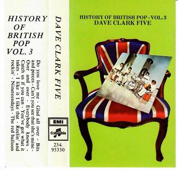 Cassette - The Dave Clark Five - History of British Pop - Vo