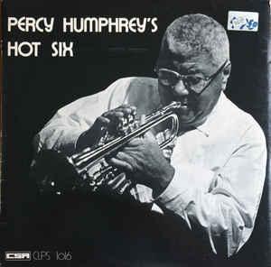 LP gebruikt - Percy Humphrey - Percy Humphreys Hot Six, Cd's en Dvd's, Vinyl | Jazz en Blues, Zo goed als nieuw, Verzenden