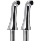 Bad Mixer Dek Standaarden 2x Sapho Antea 14 cm Chroom, Ophalen of Verzenden, Nieuw, Chroom, Kraan