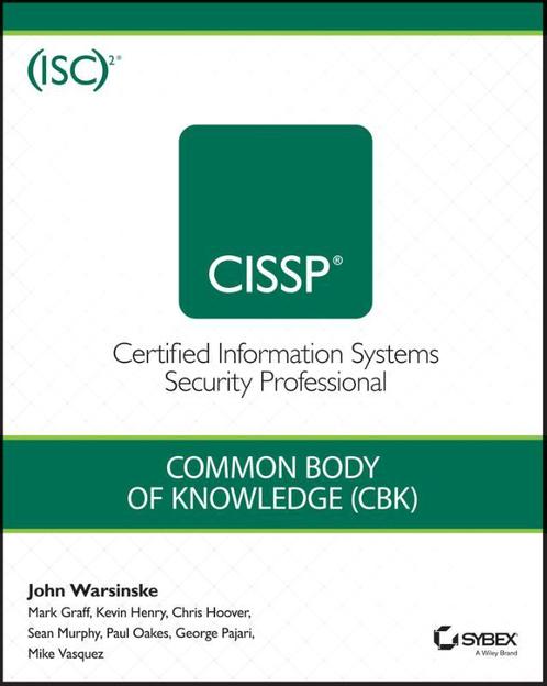 The Official ISC2 Guide to the CISSP CBK Refer 9781119423348, Boeken, Wetenschap, Zo goed als nieuw, Verzenden
