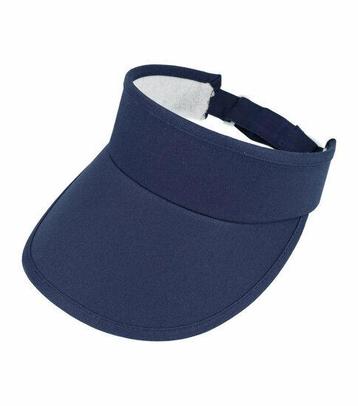 Zonneklep - Stevige klep verstelbaar onesize - Donker blauw beschikbaar voor biedingen