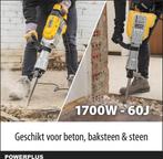Powerplus POWX11861 Breekhamer - 1700W - 60 joule - SDS Hex, Verzenden, Zo goed als nieuw