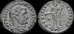 305-311ad Roman Galerius Ae follis Genius standing left B..., Verzenden