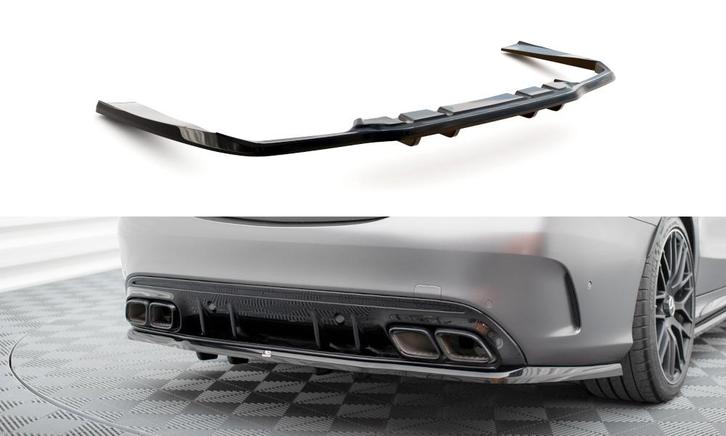 Diffuser Mercedes AMG C63 Sedan / Estate FL Maxton Glans, Auto-onderdelen, Carrosserie en Plaatwerk, Ophalen of Verzenden