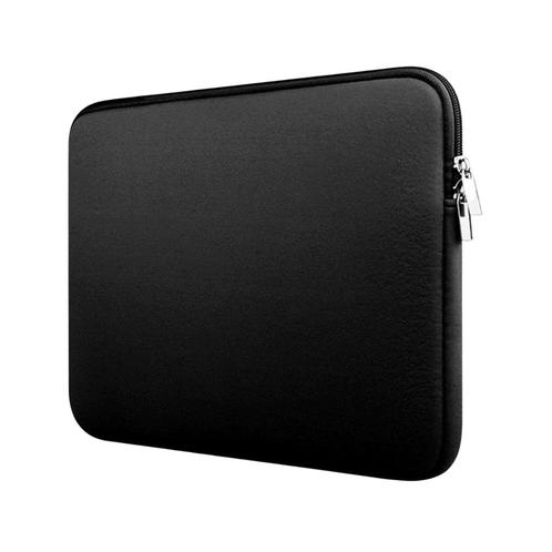 Laptop sleeve 14,6 inch Soft Touch bescherming Zwart, Computers en Software, Laptophoezen, Nieuw, Ophalen of Verzenden