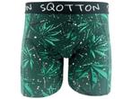 Boxershort - SQOTTON® - Wiet - Groen, Verzenden