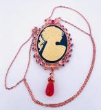Zonder Minimumprijs - Halsketting - 9 kt. Roségoud, Zilver, Nieuw