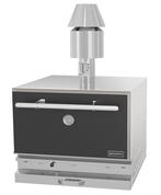 GGM Gastro | Houtskool - Houtskool grilloven - 710mm - Zwart, Verzenden, Nieuw in verpakking, Fornuis, Frituur en Grillen