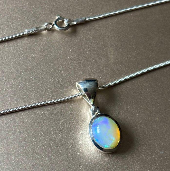 Ketting met hanger - Indonesië Ethiopian opal (Zonder, Antiek en Kunst, Kunst | Niet-Westerse kunst
