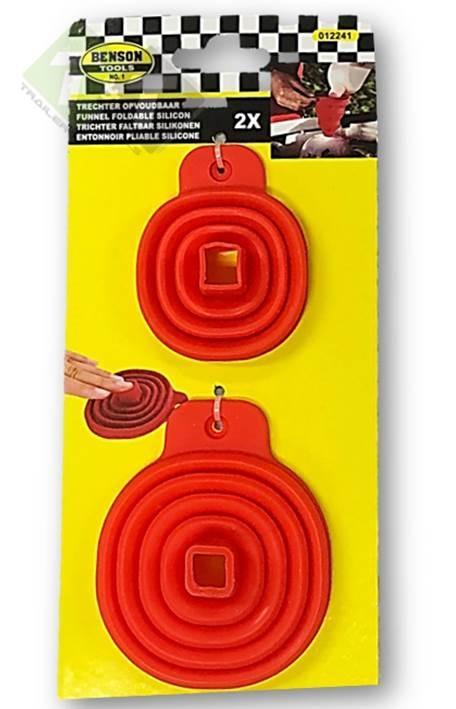 Trechter Opvouwbaar, 2 Delig, Vultrechter Mini, Benson, Auto diversen, Autogereedschap, Nieuw, Ophalen of Verzenden
