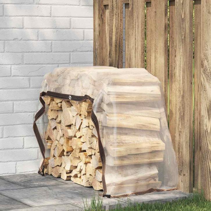vidaXL Doorzichtig zeildoek met zeilringen 1x2 m PVC, Doe-het-zelf en Verbouw, Overige Doe-het-zelf en Verbouw, Nieuw, Verzenden