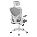 Ergonomische Bureaustoel - Baltimore - Wit / Grijs, Verzenden, Nieuw