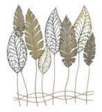 WANDDECORATIE FOGLIE -C- CM 75X2,5X87, Huis en Inrichting, Woonaccessoires | Overige, Ophalen of Verzenden, Nieuw