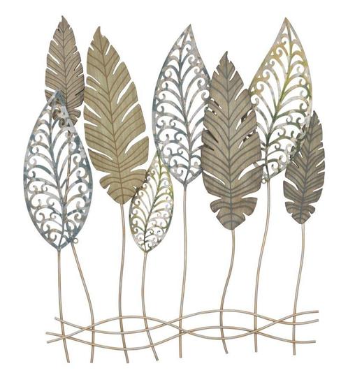 WANDDECORATIE FOGLIE -C- CM 75X2,5X87, Huis en Inrichting, Woonaccessoires | Overige, Ophalen of Verzenden