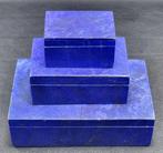 Lapis Lazuli edelsteen Sieraden dozen - Hoogte: 150 mm -, Verzamelen, Mineralen en Fossielen