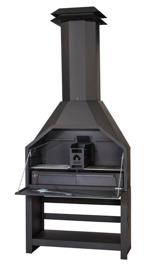 Het Origineel; Home Fires Braai Freestanding 1200, openhaard, Tuin en Terras, Houtskoolbarbecues, Nieuw, Met accessoires, Ophalen of Verzenden