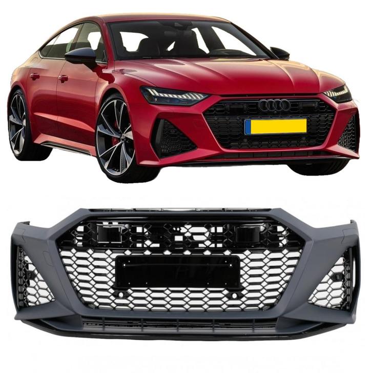 Voorbumper | Audi A7 C8 | 2018- | RS7 look | compleet met to, Auto-onderdelen, Carrosserie en Plaatwerk, Nieuw, Audi, Verzenden