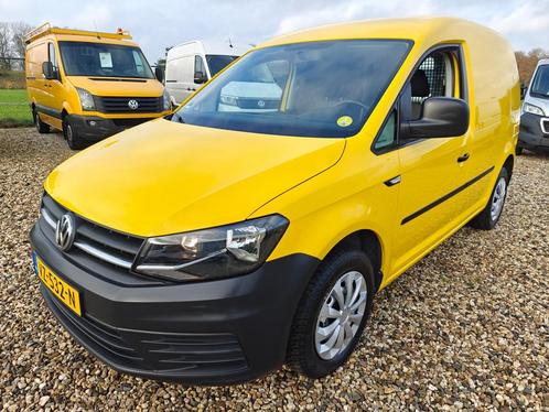 Volkswagen Caddy 1.6 TDI L1H1 Economy , 1e Eig. Airco , Lage, Auto's, Bestelauto's, Dealer onderhouden, Lease, Zwart, Handgeschakeld