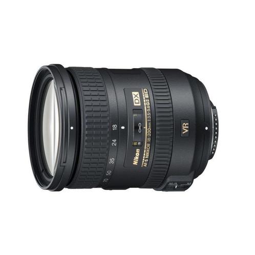 Nikon AF-S DX 18-200mm f/3.5-5.6 G VR IF ED Type-II objectie, Audio, Tv en Foto, Fotografie | Lenzen en Objectieven, Standaardlens