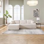 Coredo Bank - Corduroy bekleding - Links - Beige, Verzenden, Nieuw