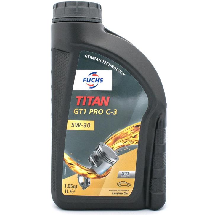Fuchs Titan GT1 Pro C-3 SAE 5W30 BluEV Motorolie 1 Liter, Auto diversen, Onderhoudsmiddelen, Verzenden