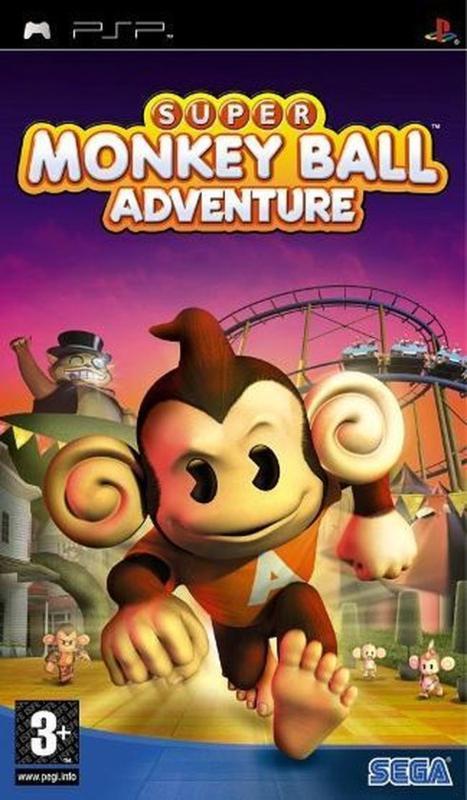 Super Monkey Ball Adventure (Losse CD) (PSP Games), Spelcomputers en Games, Games | Sony PlayStation Portable, Zo goed als nieuw