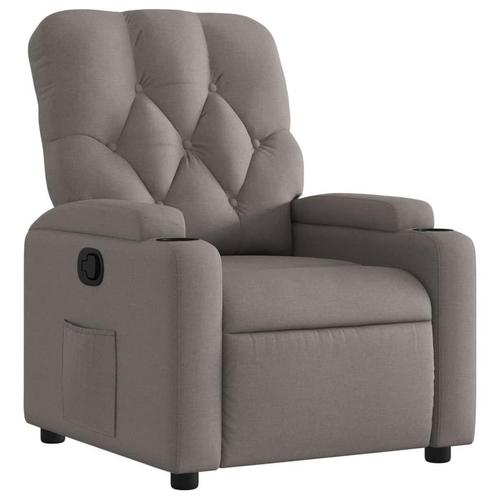 Fauteuil Verstelbaar | Retourdeal | Taupe Kleur | Outlet, Huis en Inrichting, Fauteuils, 50 tot 75 cm, 75 tot 100 cm, Nieuw, Ophalen of Verzenden