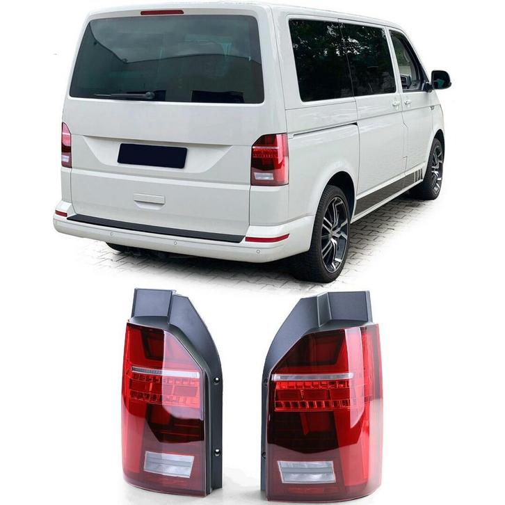 Facelift Look Achterlichten VW T6 met Achterklep 15-19 CS255, Auto-onderdelen, Verlichting, Nieuw, Volkswagen